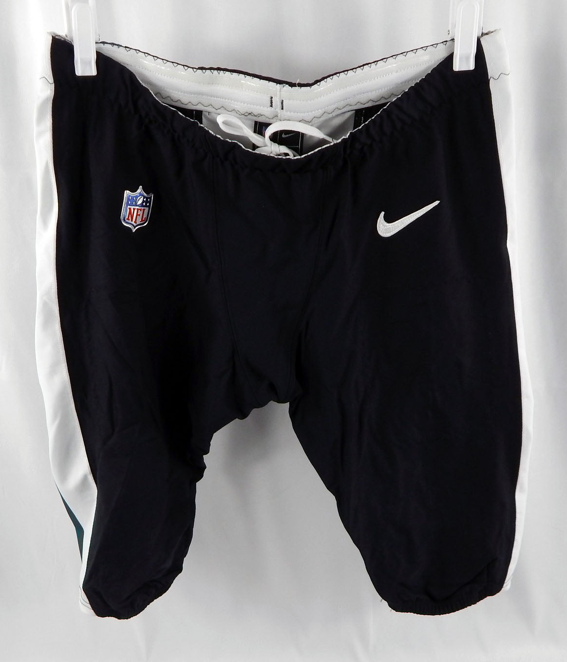 2023 Eagles Justin Evans #50 Game Used Black Football Pants Size 40 432
