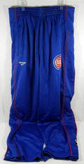 2004-05 Detroit Pistons Lindsey Hunter #10 Game Used Blue Game Pants HWC 61