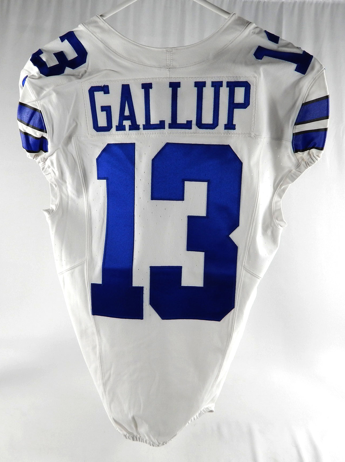 2023 Dallas Cowboys Michael Gallup #13 Game Issued White Jersey 40 DP87595 Pic2