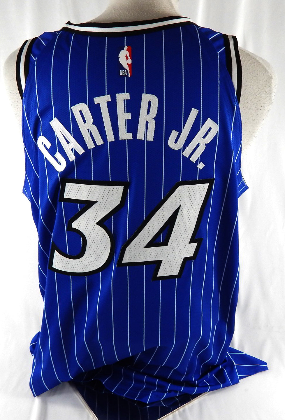 2025-26 Orlanda Magic Wendell Carter Jr. #34 Game Used Blue Jersey Icon  12 Pts Pic2