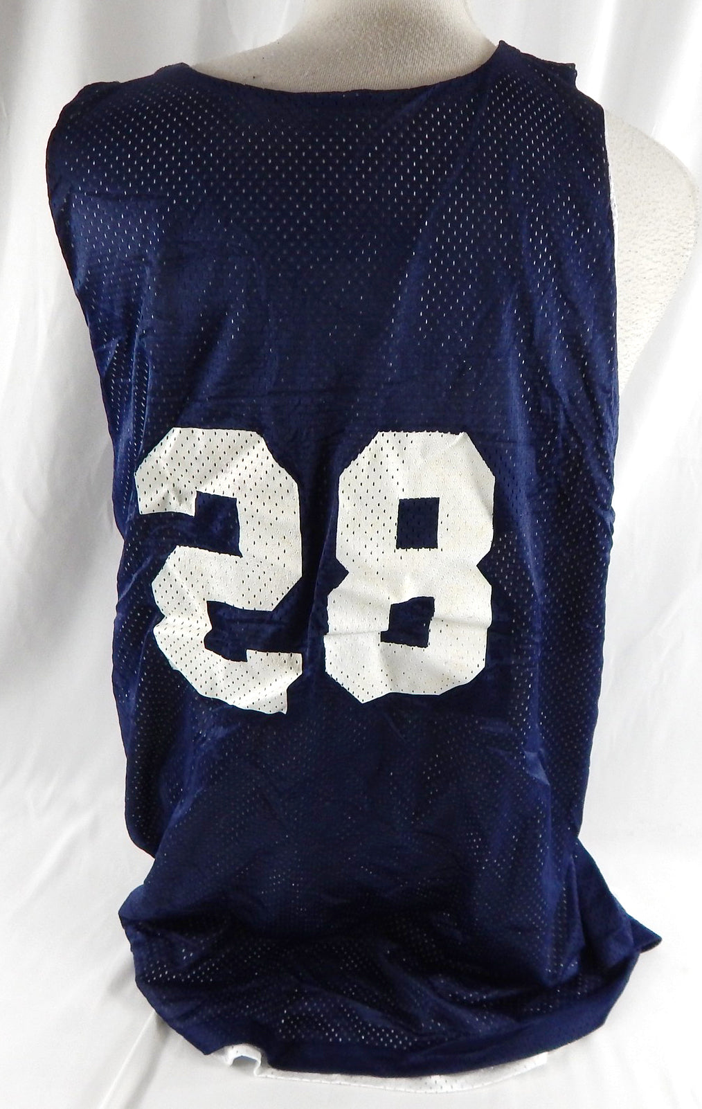 2002-04 Team USA Basketball #28 Game Issued Navy Practice Jersey XXL 053 Pic2