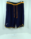2019-20 Utah Jazz Game Issued Navy Practice Shorts XLT 960