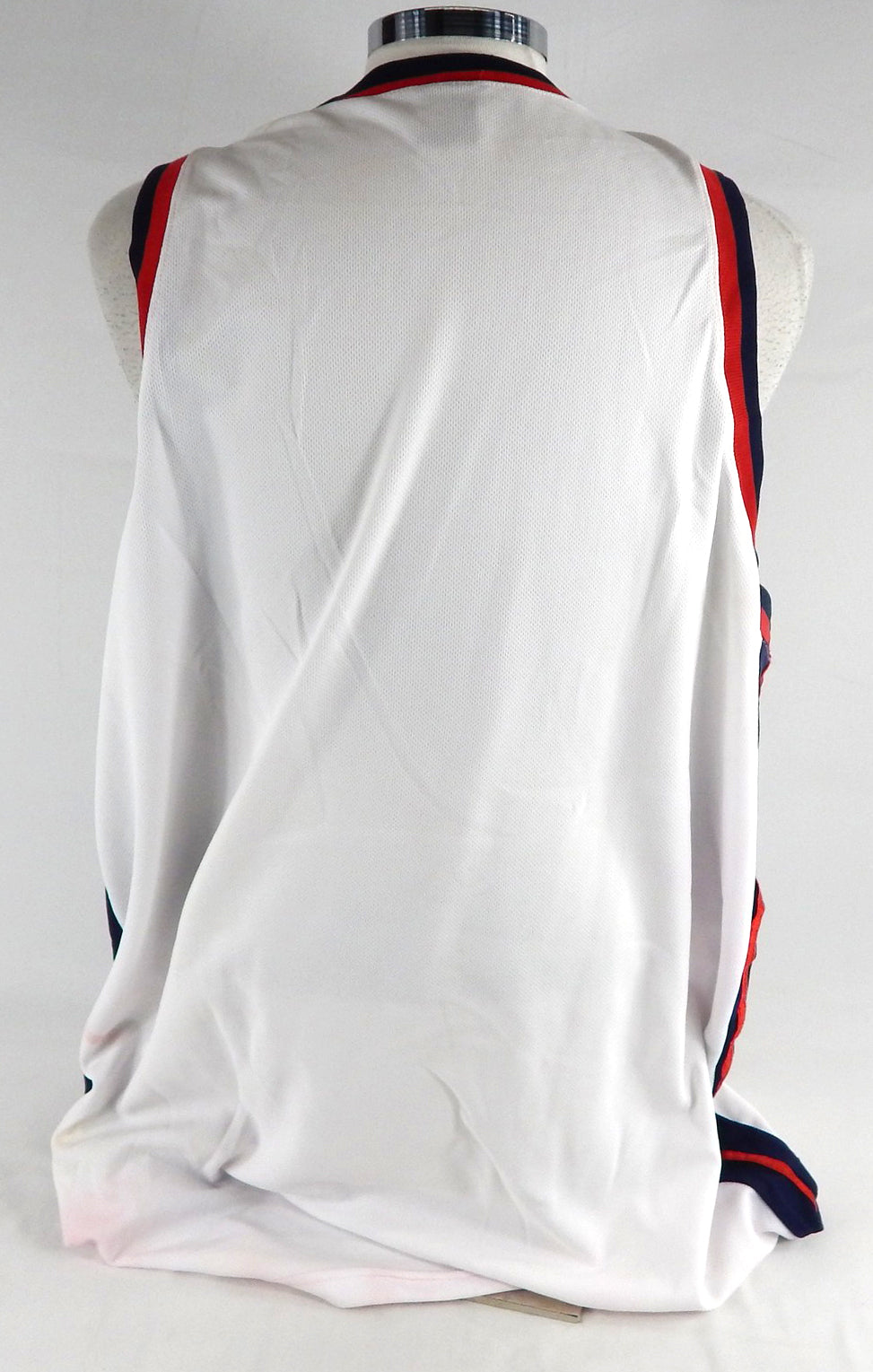 2004-05 Team USA Basketball Blank Game Issued White Jersey 2XL 056 Pic2