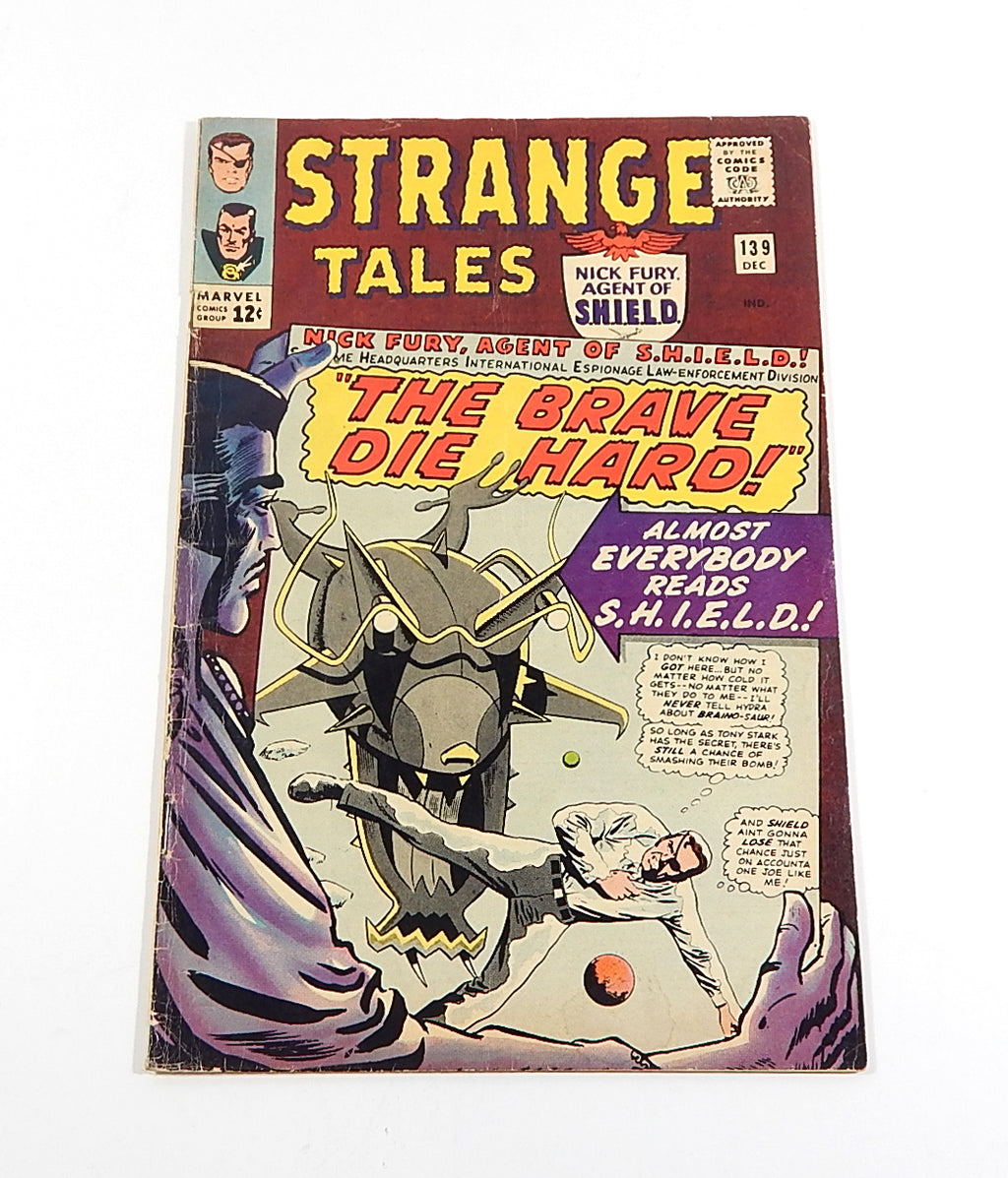 Strange Tales #139 Marvel 1965 Silver Comic Book VG Nick Fury Dr. Strange App