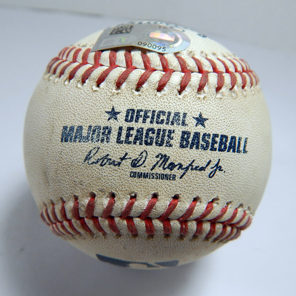 2022 Philadelphia Phillies Marlins Game Used Baseball Rogers Didi Gregorius Foul