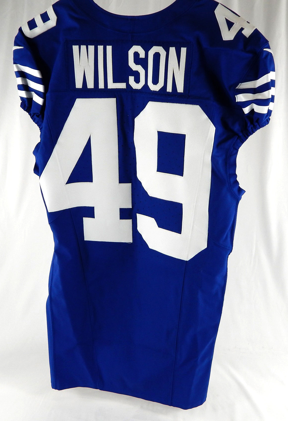 2023 Indianapolis Colts Wilson #49 Game Issued Blue Jersey 40 904 Pic2