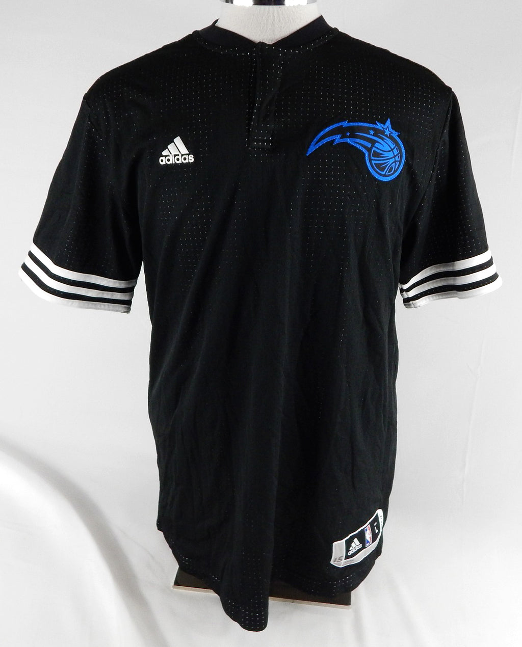 2015-16 Orlando Magic Keith Appling #15 Game Used Black Shooting Shirt L 690