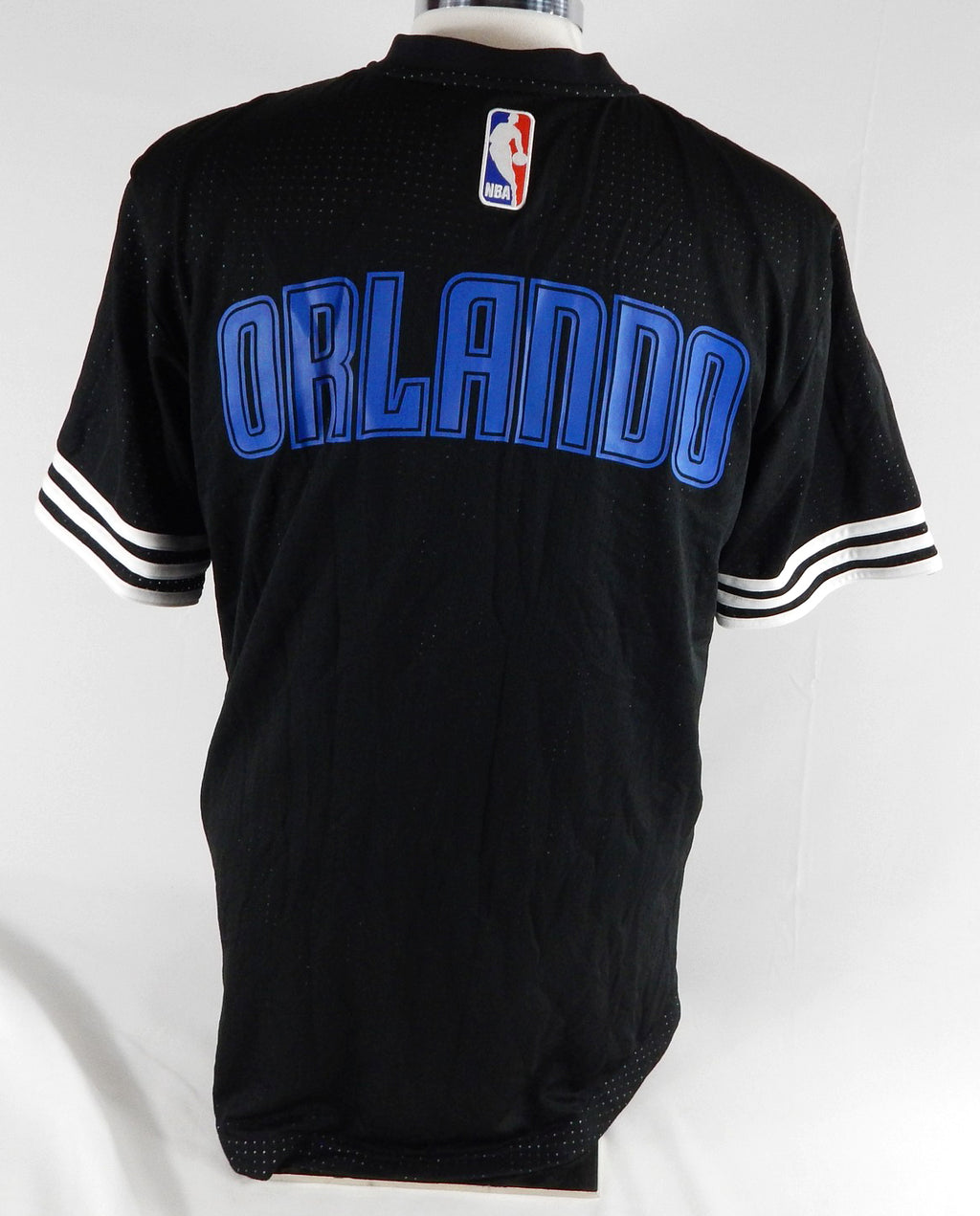 2015-16 Orlando Magic Keith Appling #15 Game Used Black Shooting Shirt L 690 Pic2
