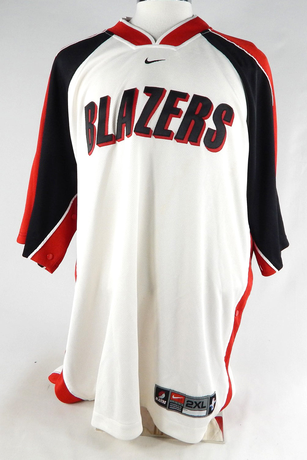 2000s Portland Trail Blazers #23 Game Used White Shooting Shirt 2XL 476