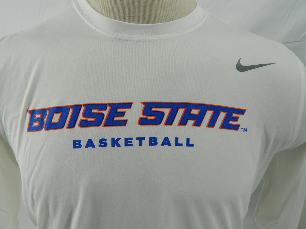 Boise State Broncos Team Issued Basketball Long Sleeve Shirt Size XXL Pic2