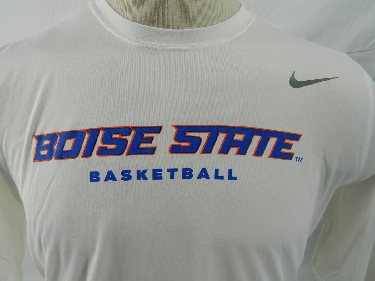 Boise State Broncos Team Issued Basketball Long Sleeve Shirt Size XXL Pic2