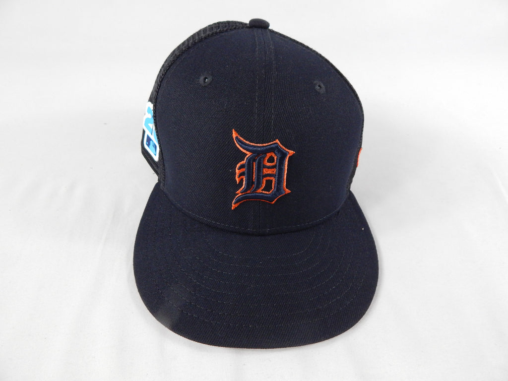 2023 Detroit Tigers Jace Fry #85 Game Issued Pos Used Navy Hat ST 7.125 11