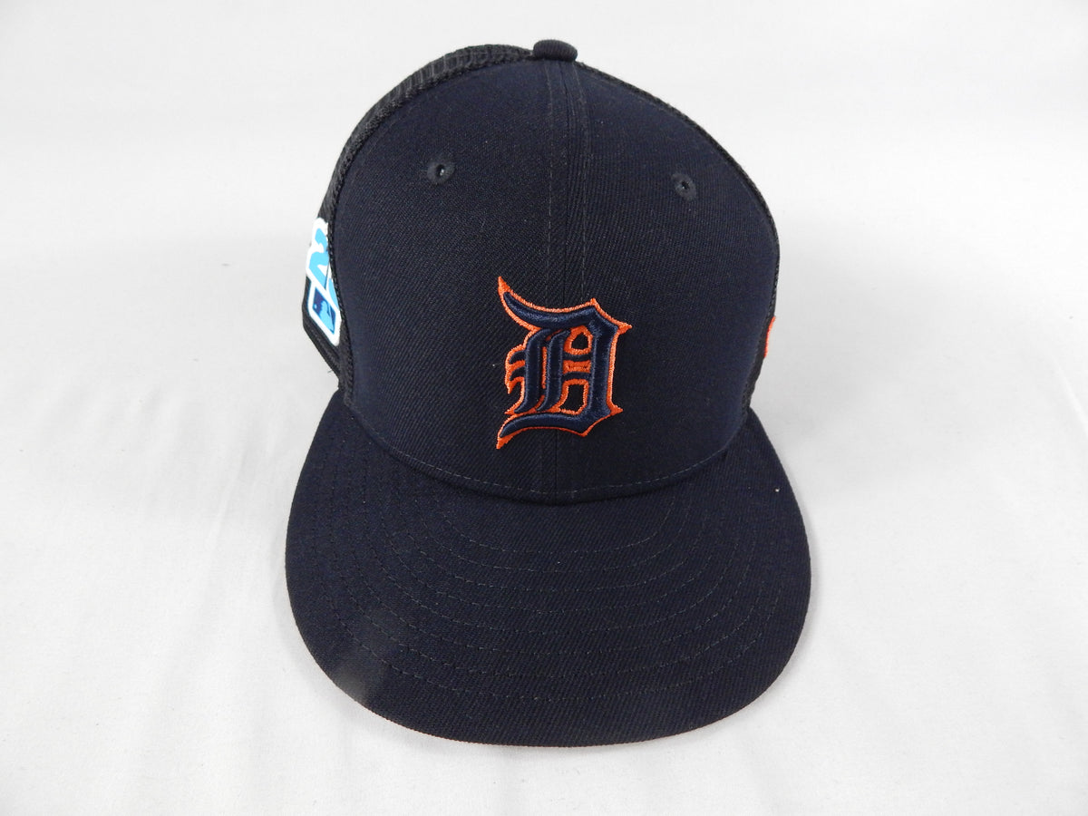 2023 Detroit Tigers Jace Fry #85 Game Issued Pos Used Navy Hat ST 7.125 11