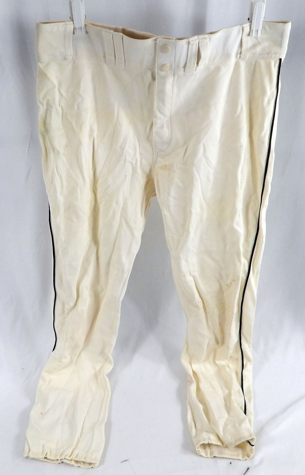 2000 Pittsburgh Pirates # Game Used White Baseball Pants Size 40 963
