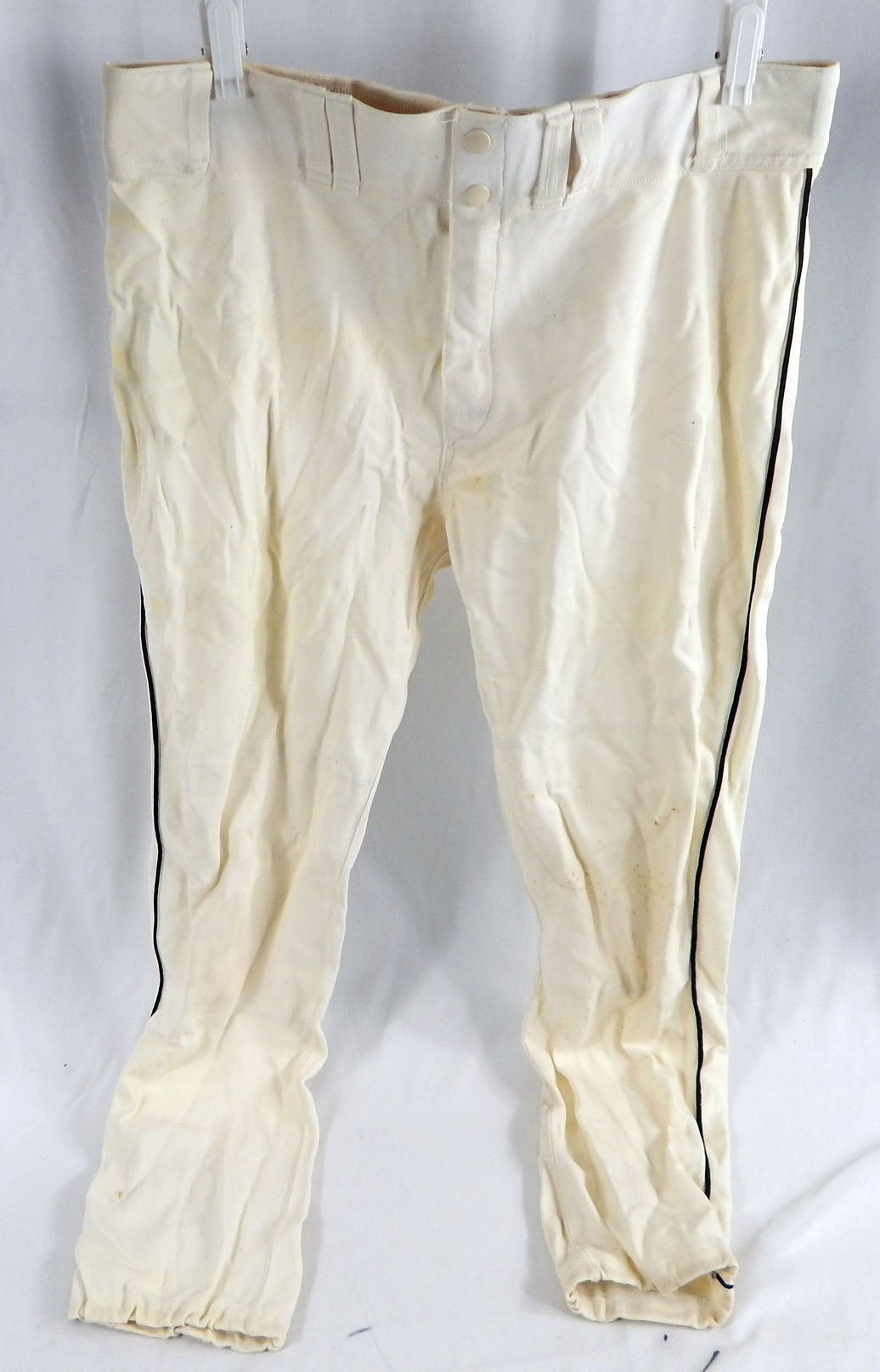 2000 Pittsburgh Pirates # Game Used White Baseball Pants Size 40 963