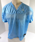 2019 North Carolina Tar Heels UNC Game Used Blue Practice Jersey XL DP54251