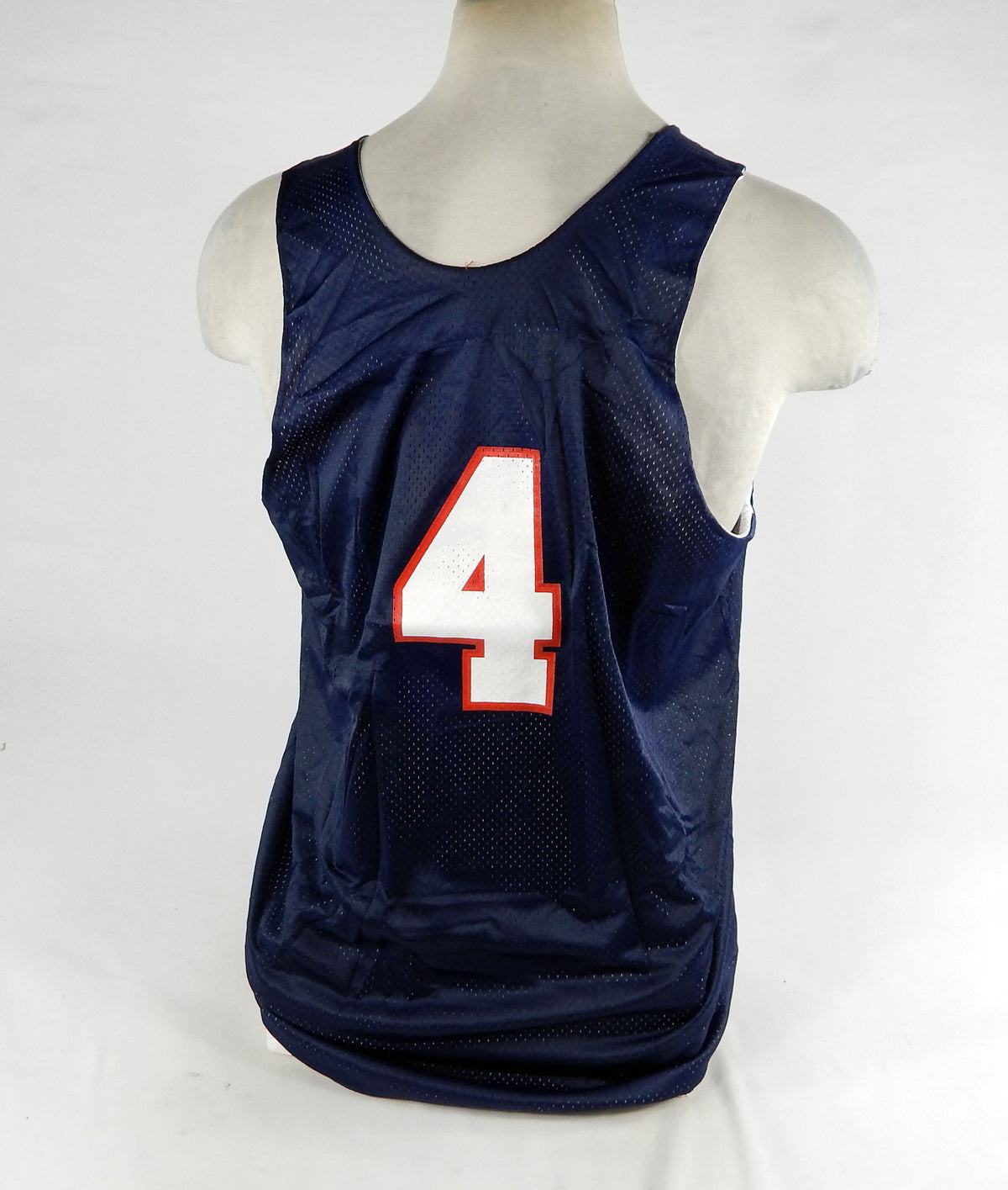 2000s Team USA Basketball #4 Game Issued Navy Practice Jersey XL 878 Pic2