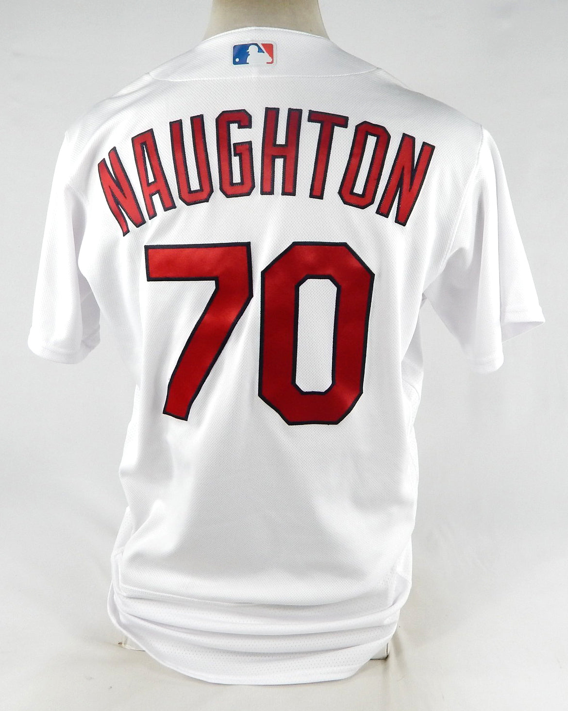 2023 St. Louis Cardinals Packy Naughton #70 Game Issued White Jersey Sutter P 0