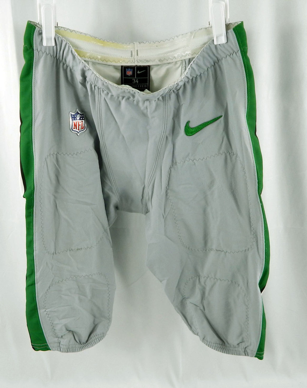 2023 Eagles Jack Stoll #89 Game Used Grey Football Pants Alternate Size 34 441
