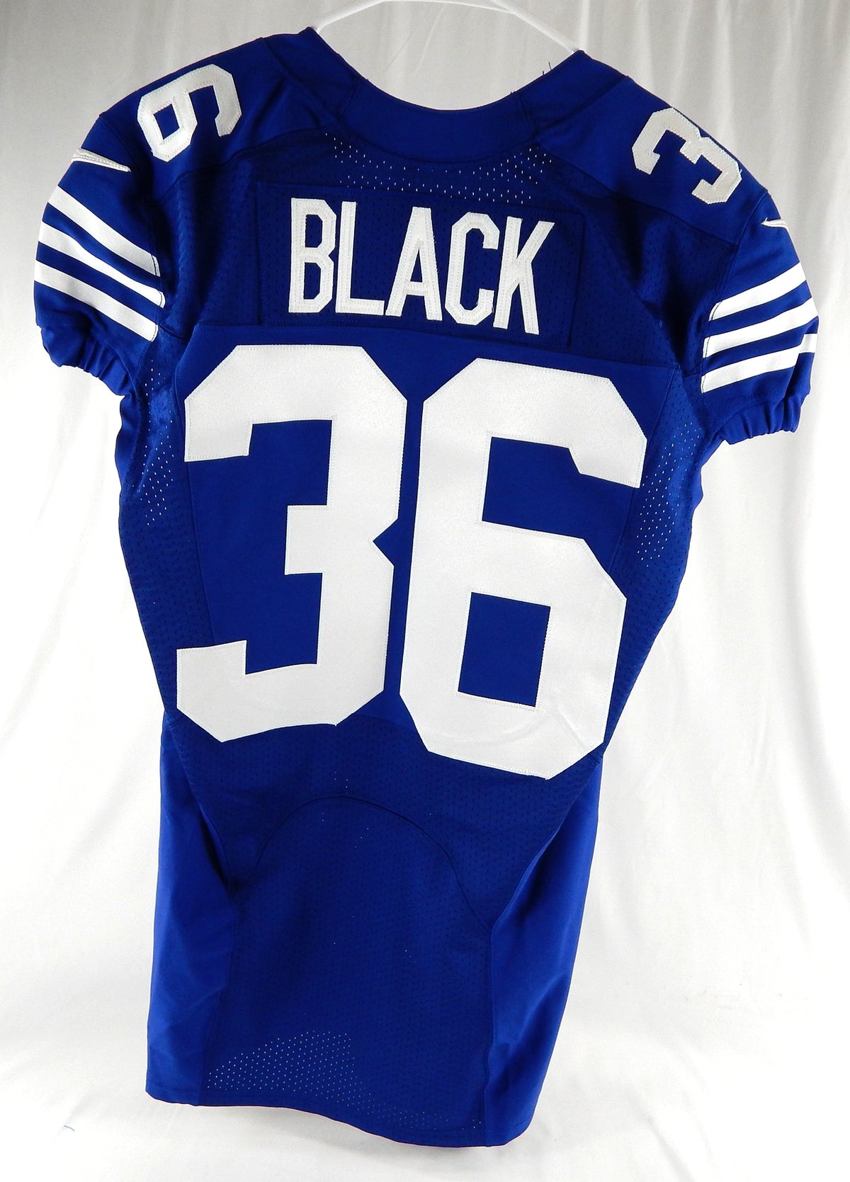 2021 Indianapolis Colts Henry Black #36 Game Issued Blue Jersey 40 907 Pic2