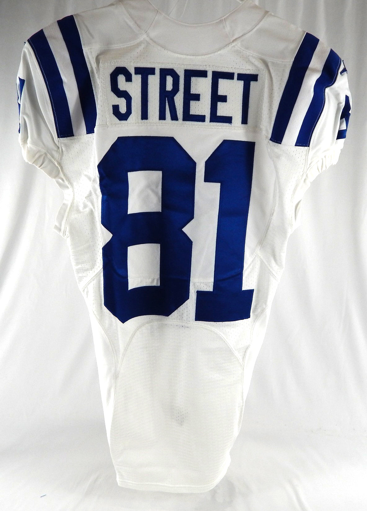 2017 Indianapolis Colts Devin Street #81 Game Issued White Jersey 40 908 Pic2
