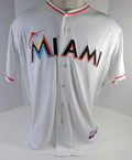 2013 Miami Marlins Craig Tatum #28 Game Issued White Jersey Ex Spring Training 7