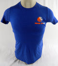 Boise State Broncos Team Issued Nike Blue Shirt Size XS