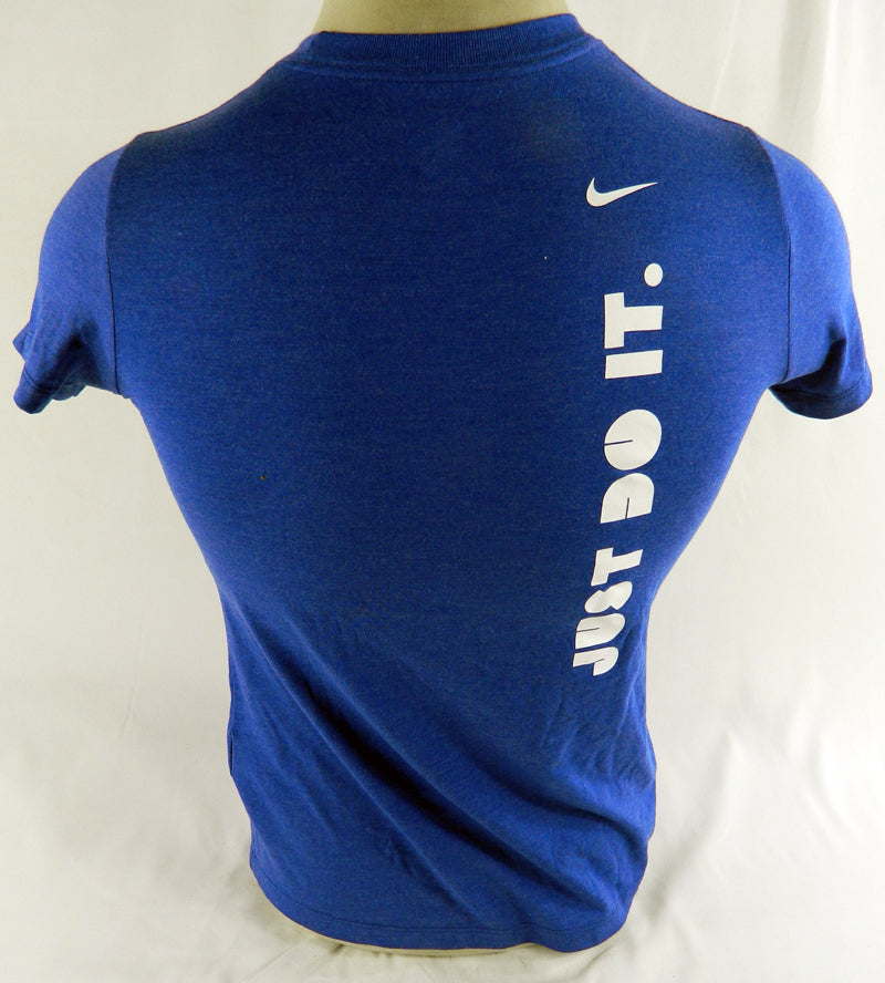 Boise State Broncos Team Issued Nike Blue Shirt Size XS Pic2