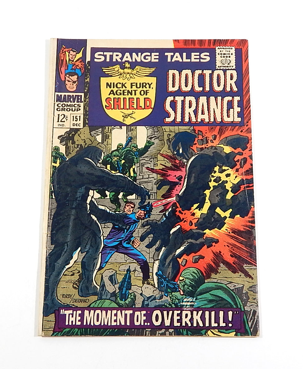 Strange Tales #151 Marvel 1966 Silver Comic Book FN 1st Jim Steranko Marvel Art