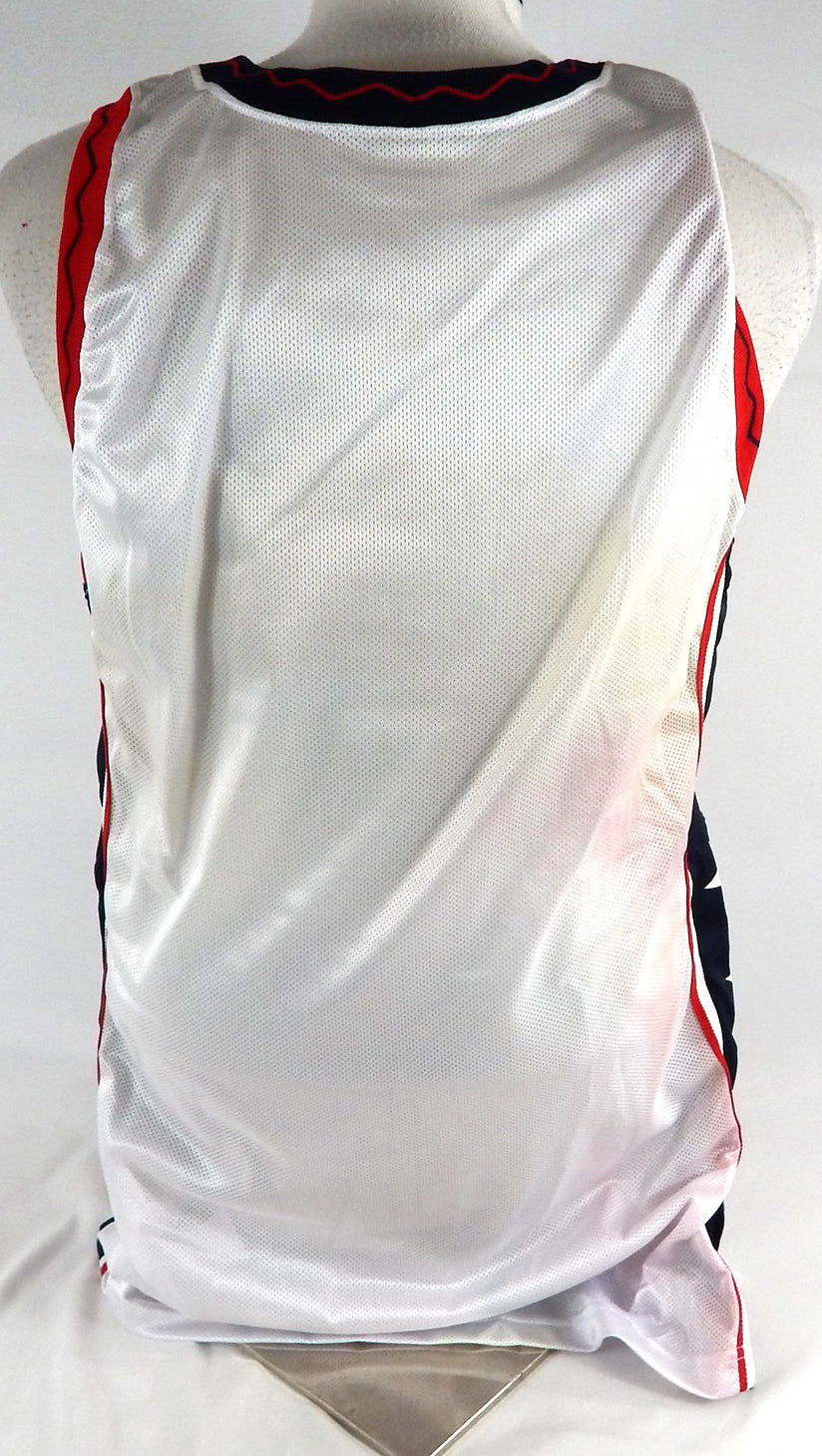 1996-97 Team USA Basketball Blank Game Issued White Jersey 46 061 Pic2