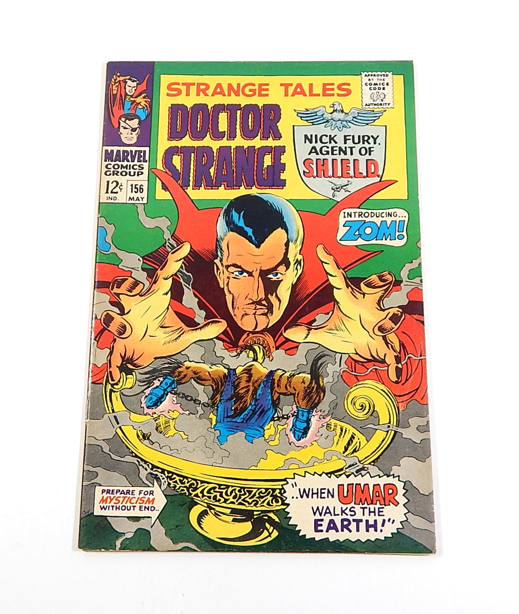 Strange Tales #156 Marvel 1967 Silver Comic FN Zom 1st App Steranko Nick Fury