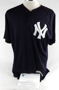 2019 New York Yankees Jeff Hendrix #38 Game Used Navy Jersey ST P 46 587