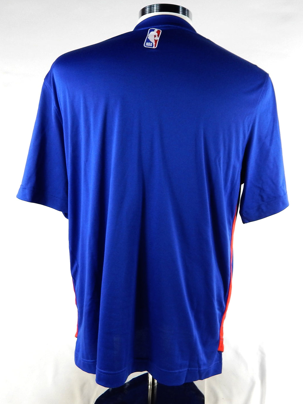 2023-24 Detroit Pistons Knox Grimes #24 Game Used Blue Shooting Shirt L 884 Pic2