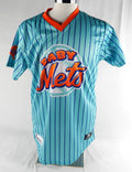 2024 Syracuse Mets #50 Game Issued Pos Used Blue Jersey Baby Mets 44 330