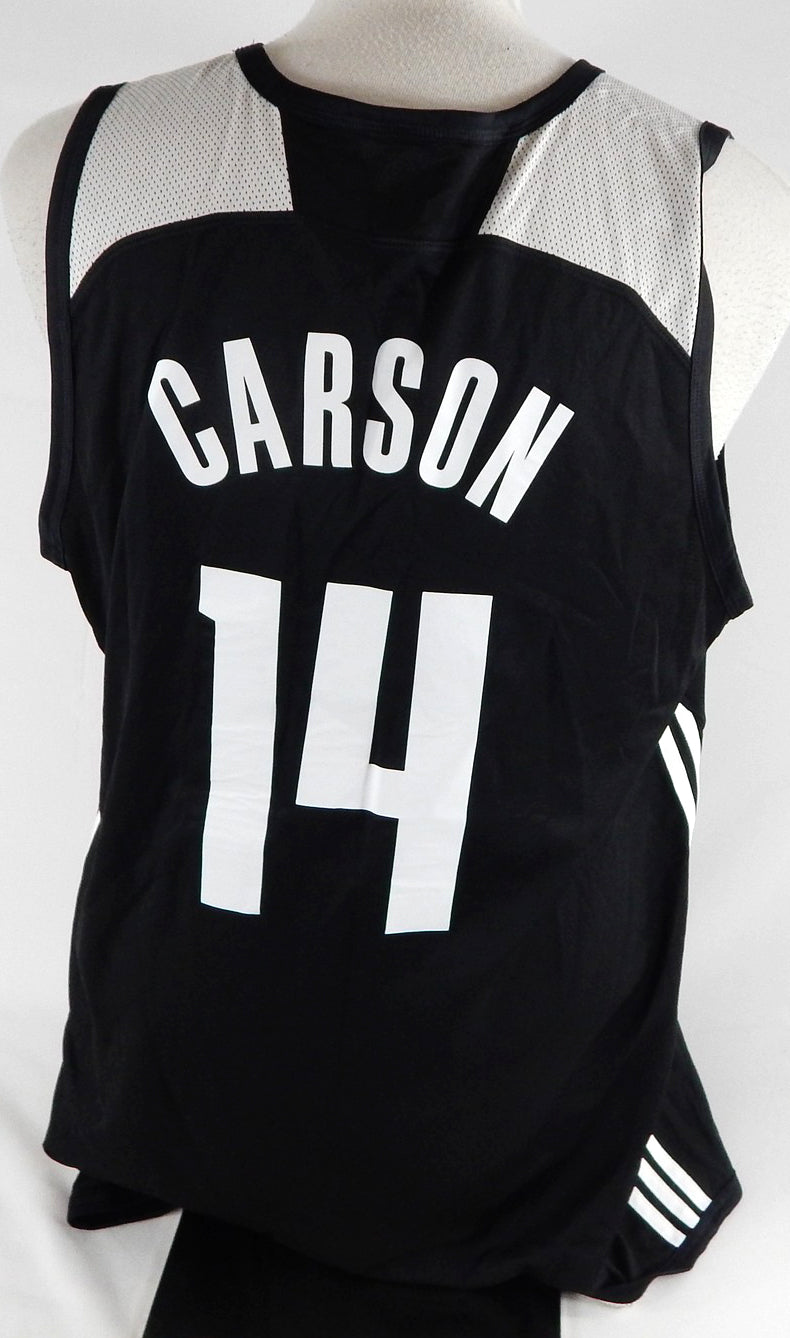 2014-15 Orlando Magic Carson #14 Game Used Black Practice Jersey XL 698 Pic2