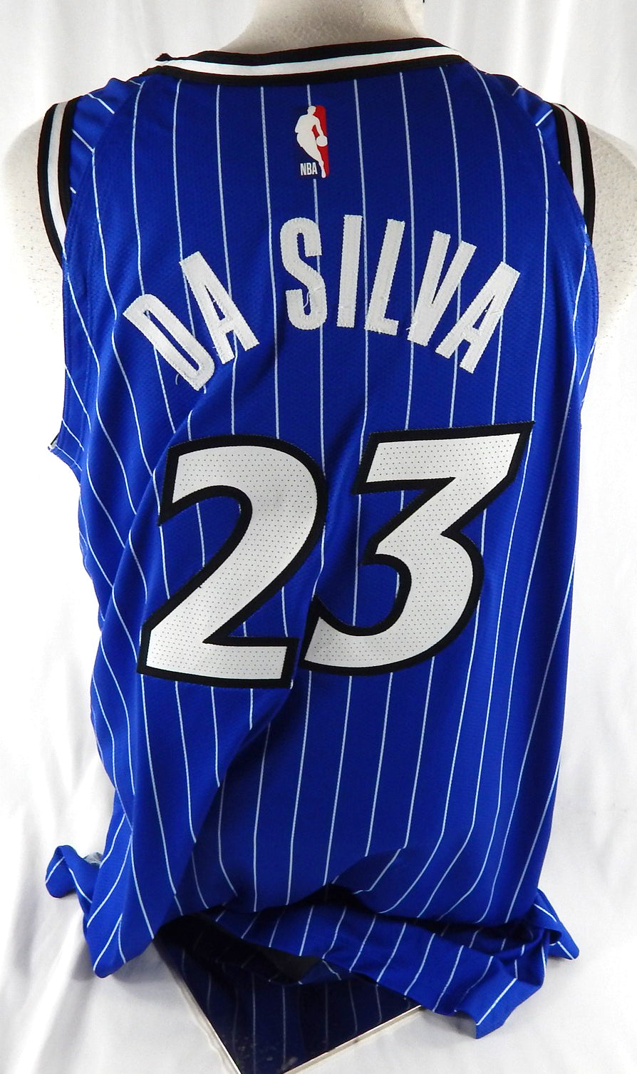 2025-26 Orlanda Magic Tristan Da Silva #23 Game Used Blue Jersey Icon 15 Pts Pic2