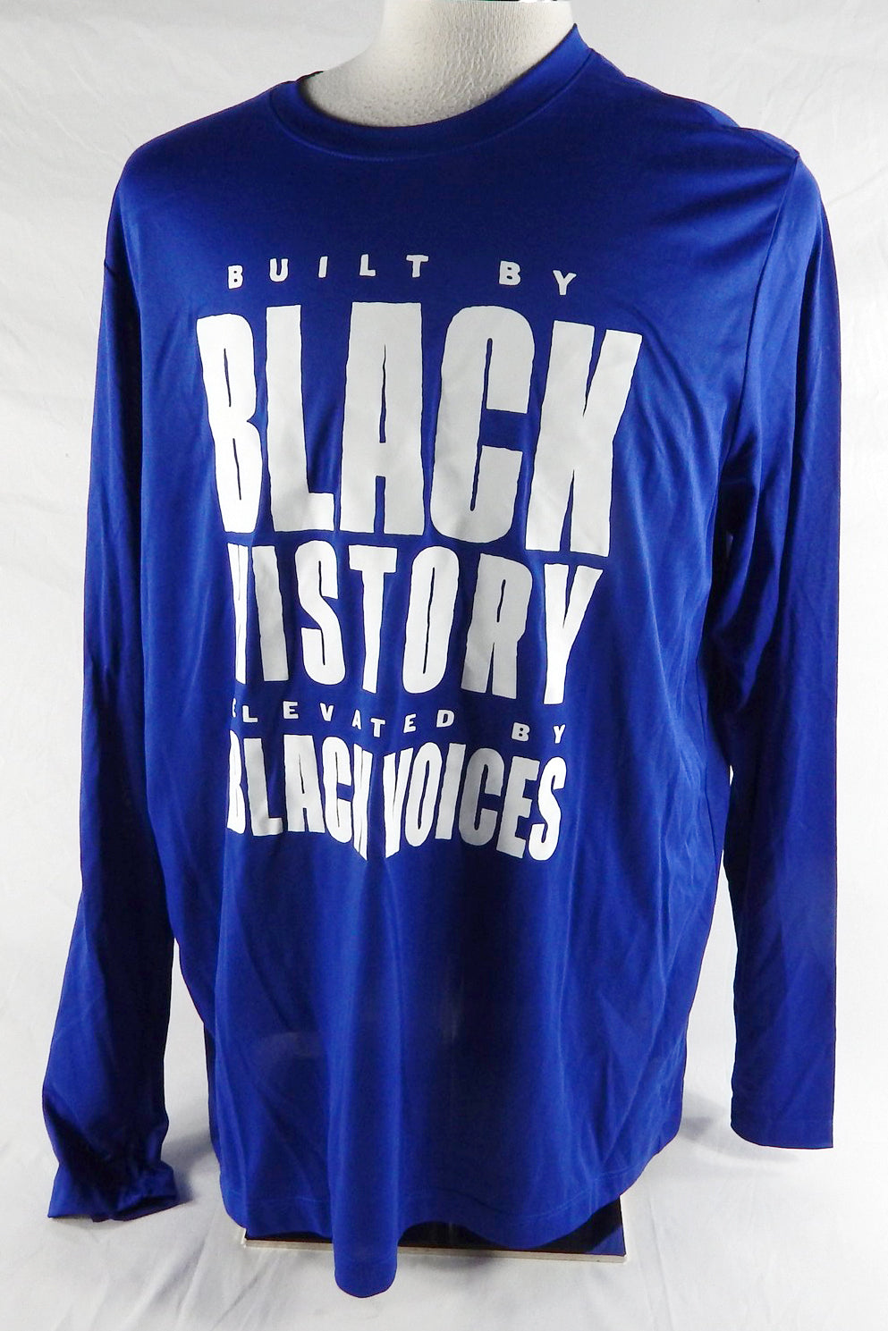 2024-25 Philadelphia 76ers Alex Reese #65 Game Used Blue T-Shirt BHM XXL 894
