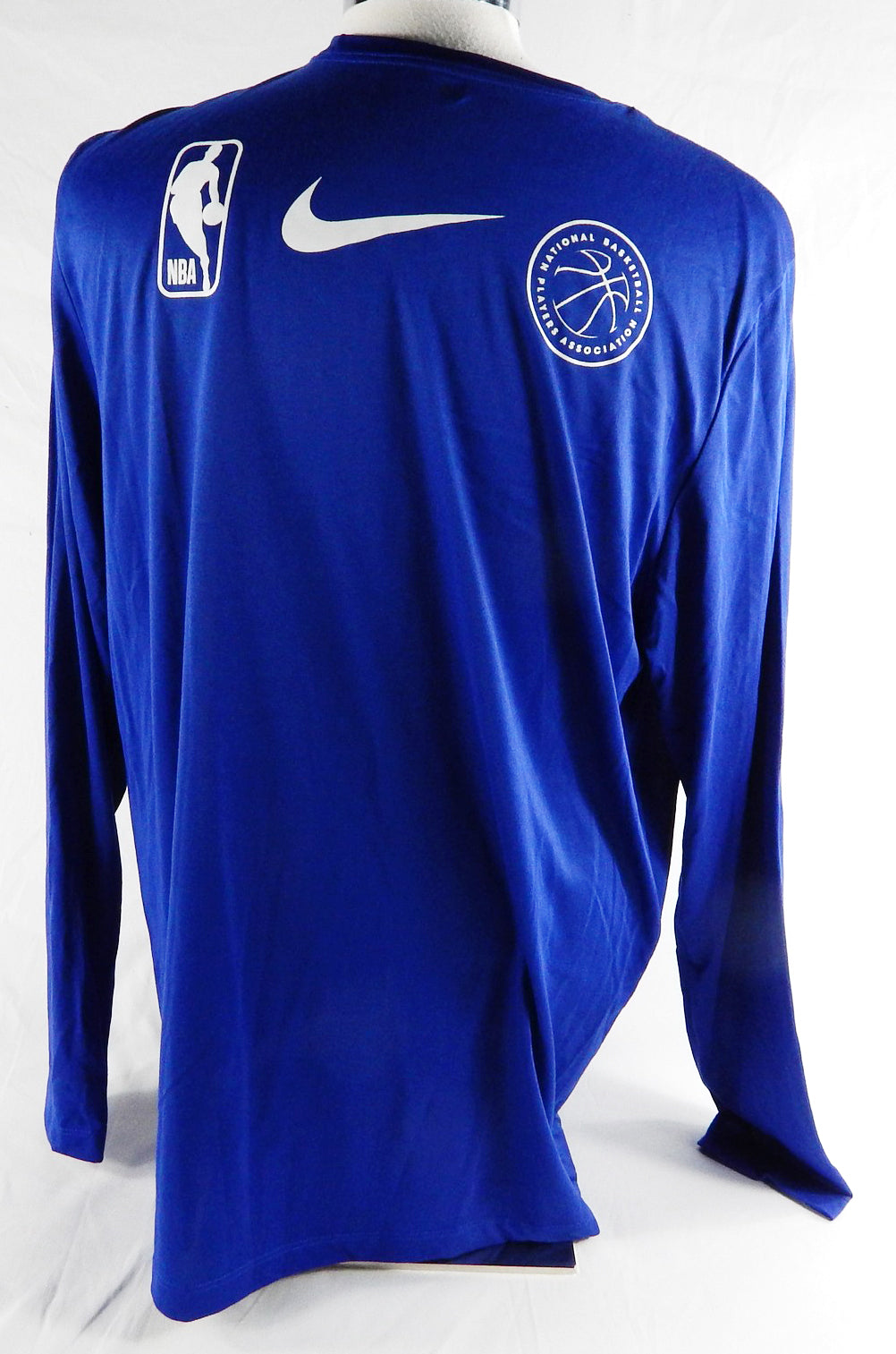 2024-25 Philadelphia 76ers Alex Reese #65 Game Used Blue T-Shirt BHM XXL 894 Pic2