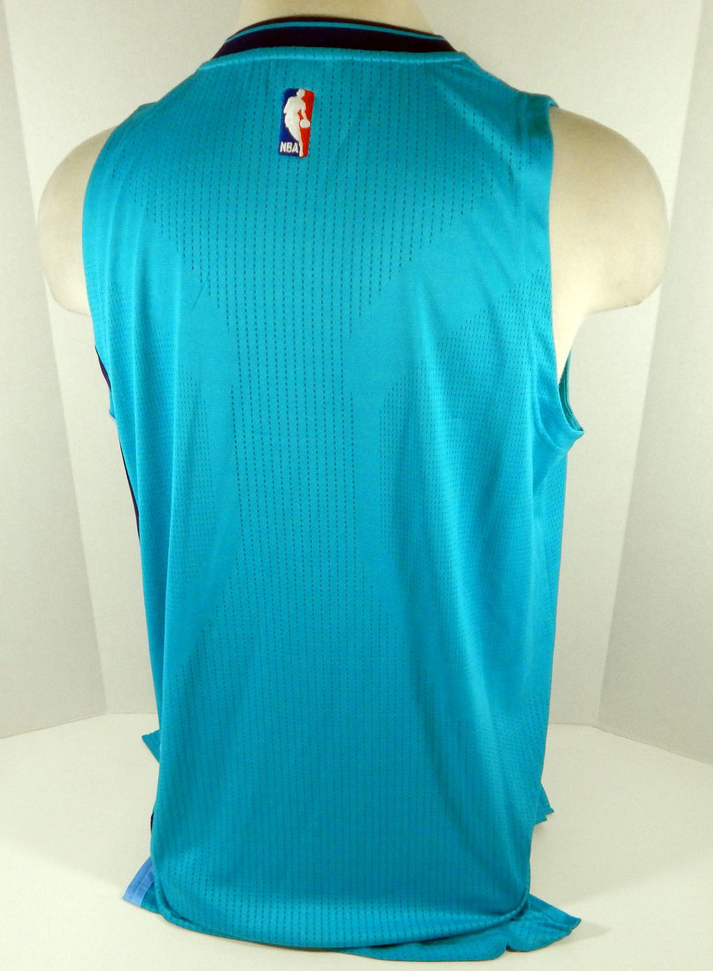 2014-15 Charlotte Hornets Blank Game Issued Teal Jersey 2XL2 Adidas DP07978 Pic2