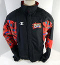 1997-98 Philadelphia 76ers Game Issued Black Warm Up Jacket 42 DP16236