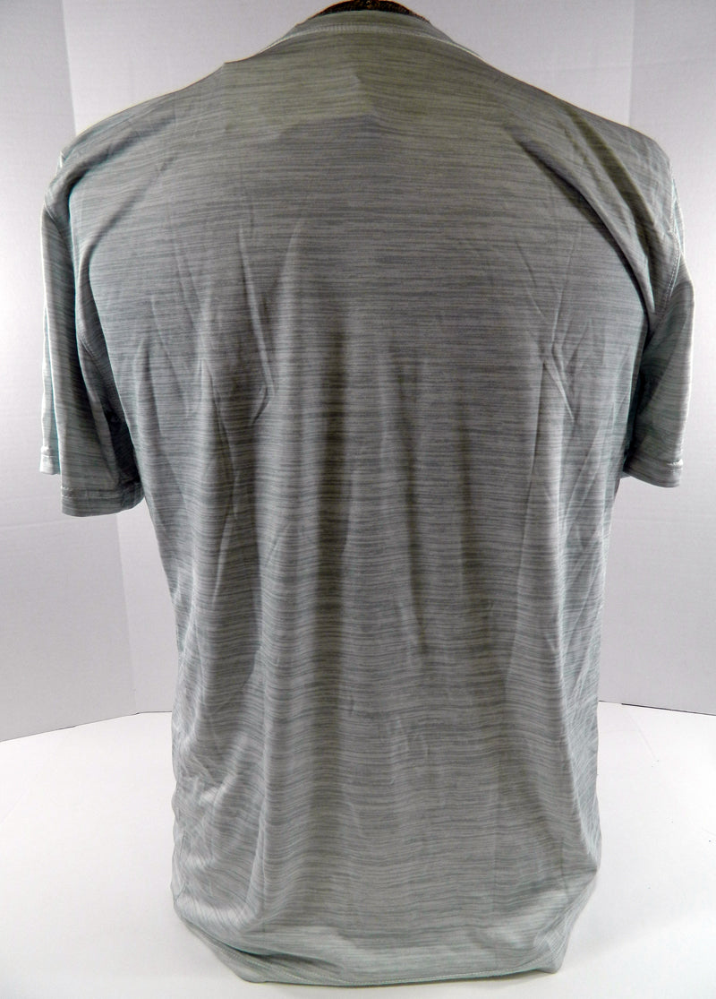 Boise State Broncos Team Issued Nike Light Gray Shirt Size L Pic2