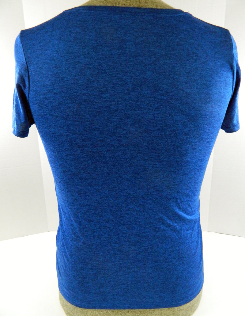 Boise State Broncos Team Issued Nike Blue Cross Country Shirt Size M Pic2