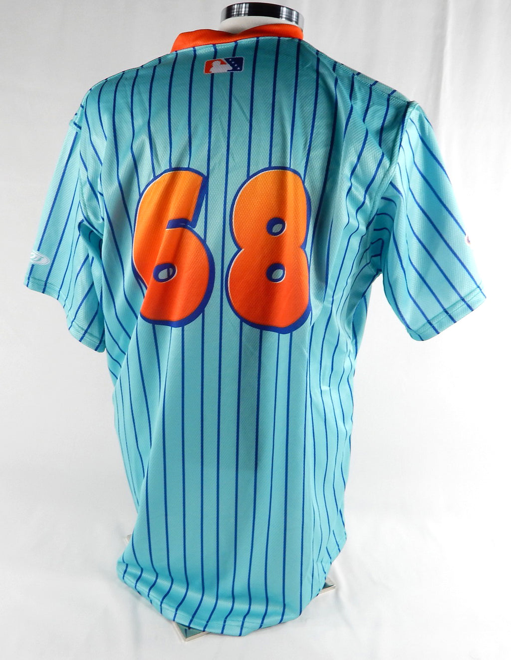 2024 Syracuse Mets #68 Game Issued Pos Used Blue Jersey Baby Mets 48 334 Pic2