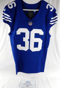 2023 Indianapolis Colts Josh Jones #36 Game Issued White Jersey 40 915