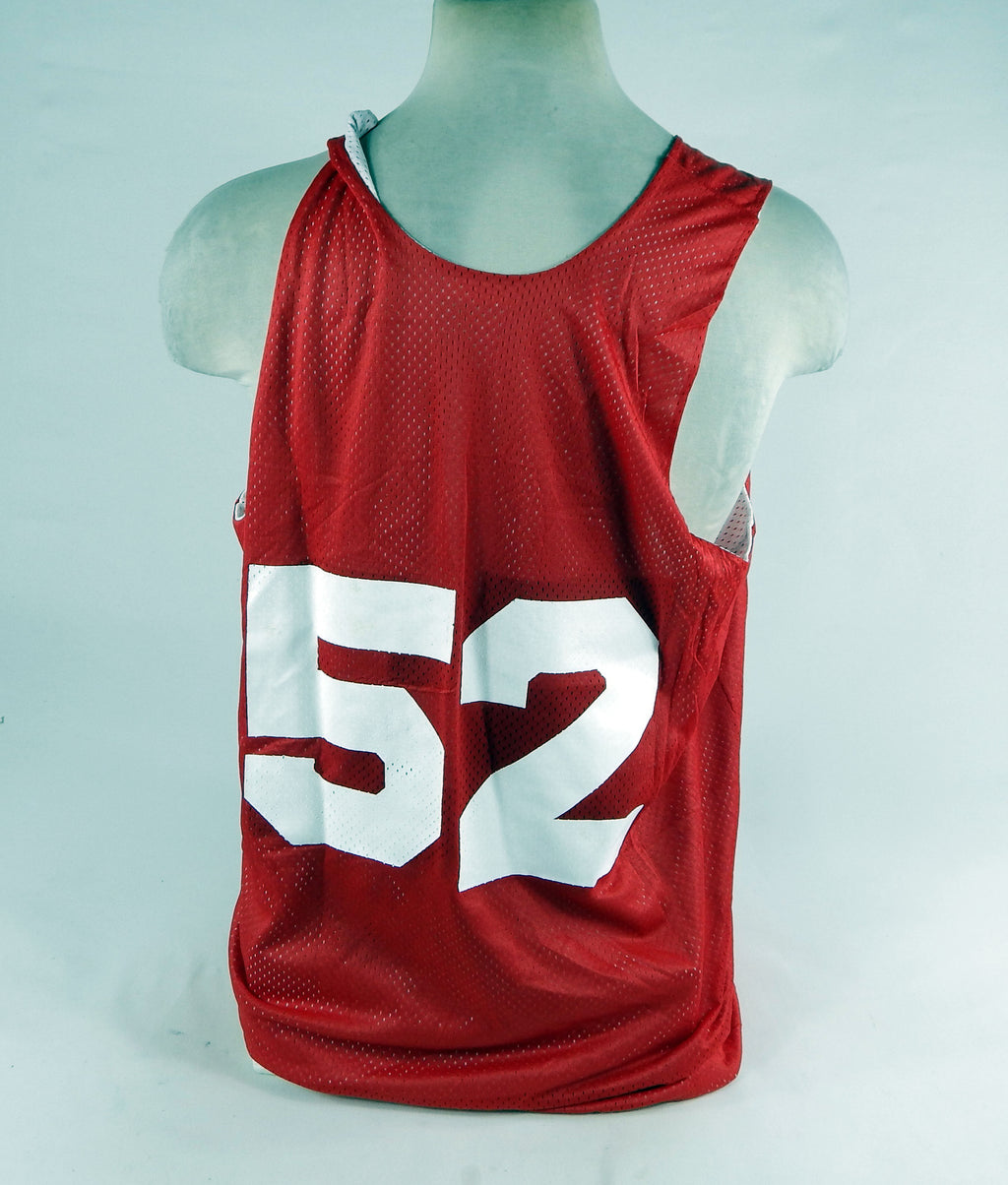 2000s Atlanta Hawks #52 Game Used Red Practice Jersey 2XL 890 Pic2