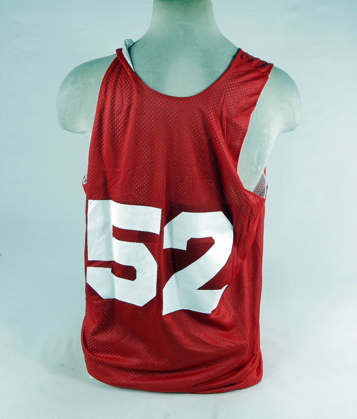 2000s Atlanta Hawks #52 Game Used Red Practice Jersey 2XL 890 Pic2