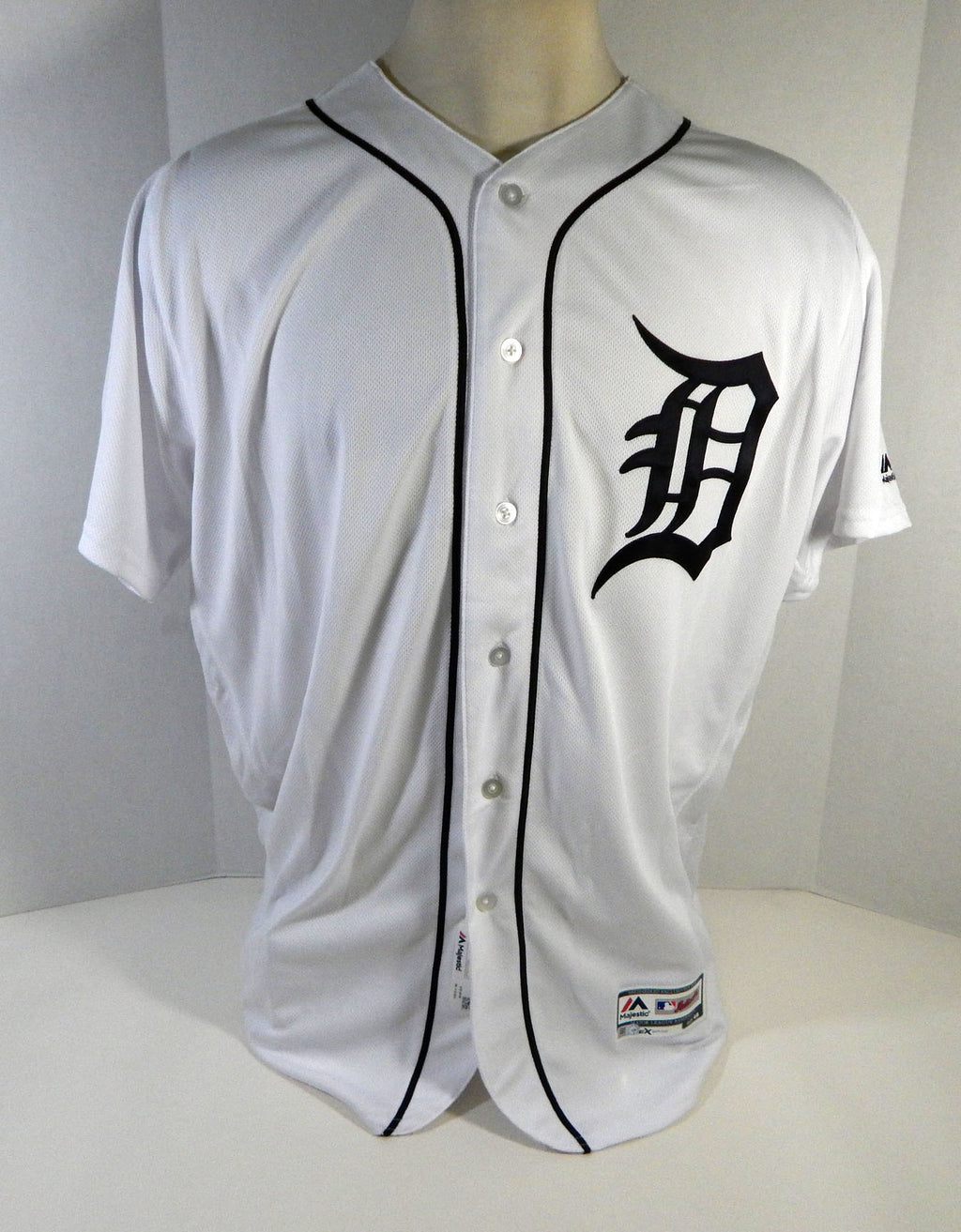 2018 Detroit Tigers Derek Norris #33 Game Issued White Jersey DP15246 Pic2