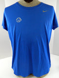 Boise State Broncos Team Issued Nike Blue Short Sleeve Shirt Size XL