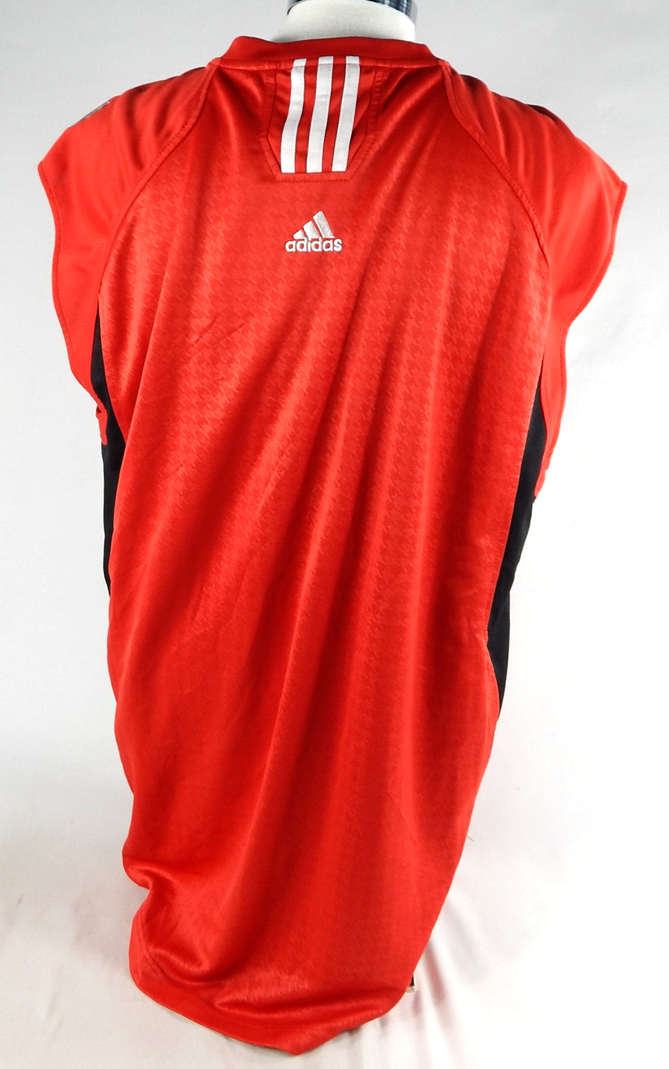 2000s Toronto Raptors #3 Game Used Red Tank Top Shirt XL 500 Pic2