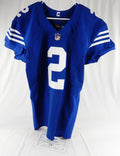 2021 Indianapolis Colts Matt Ryan #2 Game Issued Blue Jersey 42 918